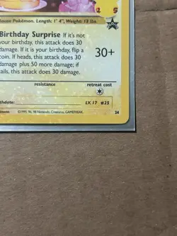 Birthday Pikachu 24/53 Holo Rare 25th Celebrations Classic - Pokemon Card - Image 4