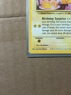 Birthday Pikachu 24/53 Holo Rare 25th Celebrations Classic - Pokemon Card - Image 5