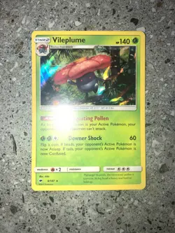 Pokemon TCG Cards Vileplume 6/147 Burning Shadows Holo Rare NM - Image 3
