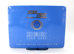 Star Trek TNG Customizable Card Game Limited Edition Collector's Tin Sealed - Image 1