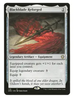 Blackblade Reforged MTG Legendary Artifact Cards Dominaria United NM - Image 1
