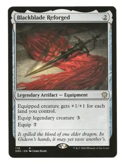 Blackblade Reforged MTG Legendary Artifact Cards Dominaria United NM - Image 3