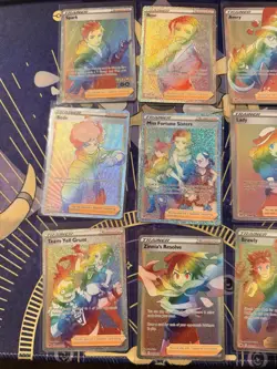 Rainbow Pokemon Trainer Lot 18 Cards - Image 2