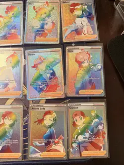 Rainbow Pokemon Trainer Lot 18 Cards - Image 4