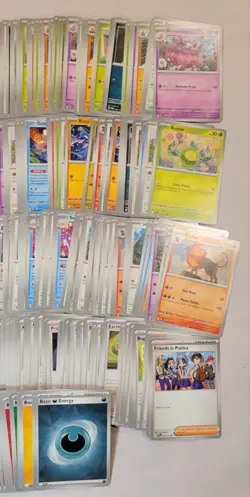 2025 Pokemon Prismatic Evolutions Base Bulk Lot of 490 Cards Common & Uncommon - Image 4