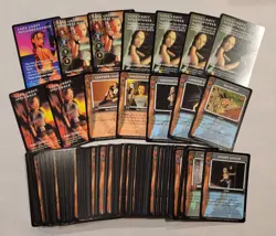 1999 Precedence Tomb Raider Lara Croft CCG Base Lot of 160 Card w/ Ultra Rare - Image 1