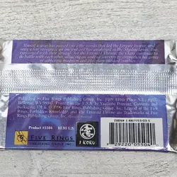 Legends Of The Five Rings Forbidden Knowledge 11-Card Destiny Pack New Sealed - Image 3