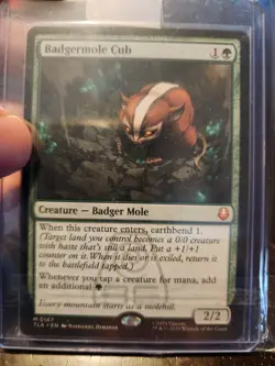 Badgermole Cub - MTG, Avatar: The Last Airbender - NM - Image 1