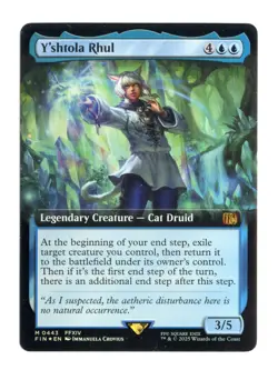 Y'shtola Rhul (Extended Art) M 443 Foil Final Fantasy MTG Card NM - Image 1