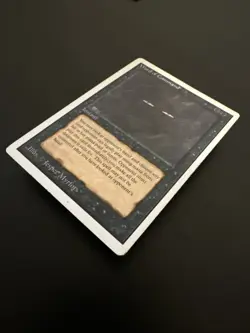 MTG Word of Command Unlimited Rare Black Instant Heavily Played - Image 2