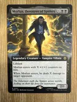 MTG - Morlun, Devourer of Spiders - Extended - SPM 257 - Non Foil - NM - Image 1