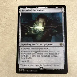 Sword of the Animist Commander Masters Regular - Image 1