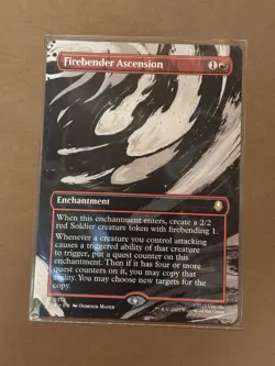 Firebender Ascension (Borderless) Avatar: The Last Airbender Regular - Image 1