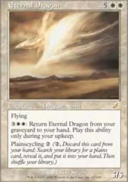 MTG Eternal Dragon, Scourge, Heavily Played, English - Image 1