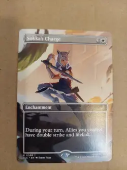 Sokka's Charge (Borderless) MTG Avatar: The Last Airbender: Eternal-Legal (TLE) - Image 1