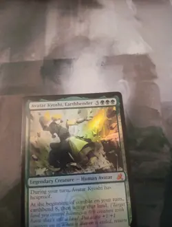 MTG FOIL Avatar Kyoshi, Earthbender - Avatar: The Last Airbender Eternal #130 - Image 2