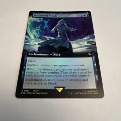 Observed Stasis (Extended Art) #113 (Foil) (NM) Final Fantasy FIC Magic MTG - Image 1