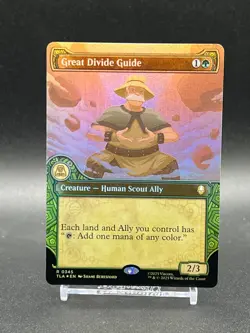 2025 MTG Avatar Great Divide Guide # 0345 Borderless Foil - Image 1