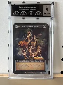 Amazon Warriors Promo Foil Rare PCG 9 Sorcery Contested Realm Alpha Investments - Image 1