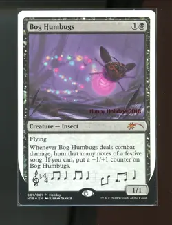 MTG Bog Humbugs FOIL Happy Holiday 2018 - Image 1
