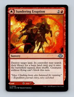 Sundering Eruption Modern Horizons 3 Non-Foil MTG NM - Image 1