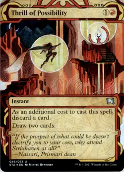 Strixhaven: Mystical Archives #46 Thrill of Possibility Foil - Image 1