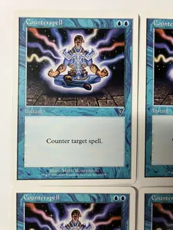 Magic The Gathering MTG Counterspell 7th Edition Regular X4 Commander - Image 2