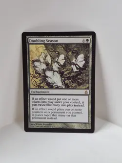 MTG Doubling Season-Ravnica City of Guilds #158, NM - Image 1