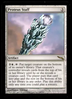 MTG Proteus Staff LP Light Play Mirrodin [4052] - Image 1