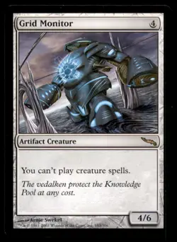 MTG Grid Monitor LP Light Play Mirrodin [5289] - Image 1