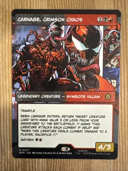 MTG - Carnage, Crimson Chaos - Borderless - SPM 227 - Non Foil - NM - Image 1