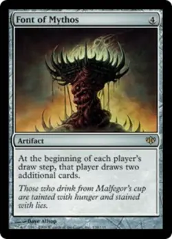 1 x Font of Mythos - Conflux - Moderate Play - MTG - Image 1