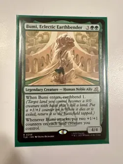 Bumi, Electric Earthbender From Avatar MTG, Rare, MINT Condition, Fast Shipping! - Image 1
