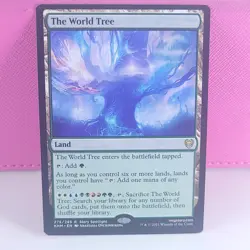MTG LP The World Tree Land Kaldheim Regular Magic the Gathering - Image 1