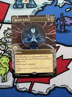 Deadly Rollick x1 Mtg Eternal Frame Showcase Avatar: The Last Airbender Eternal - Image 1