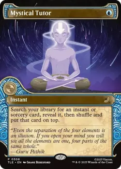 MTG Avatar: The Last Airbender: Mystical Tutor (Showcase) (0308) NM - Image 1
