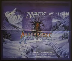 Magic The Gathering: Alliances & Pro Tour Robo Raley Promo Poster Lot 1996 - Image 1