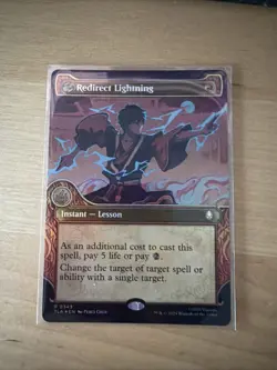 Redirect Lightning (Showcase) Avatar: The Last Airbender Foil - Image 1