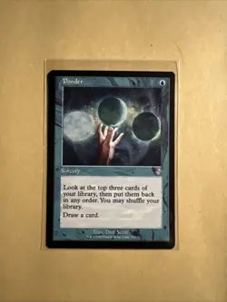 MTG Ponder TSR 315 S NM Regular Retro Border - Image 1