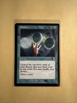 MTG Ponder TSR 315 S NM Regular Retro Border - Image 2