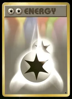 1996 Heavy Played Pokemon Double Colorless Energy Base Set Japanese - Image 1