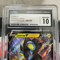 Luxray V 050/189 Astral Radiance CGC Gem Mint 10 Pokemon TCG - Image 2