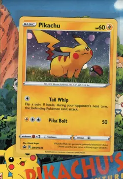 Pokemon TCG Pikachu SWSH039 Cosmos Holo Promo NM/M - Image 1