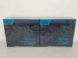 2x Mega Evolution Phantasmal Flames Elite Trainer Box ETB - Sealed - Pokemon TCG - Image 1