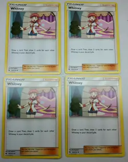 Pokemon 4X TRAINER WHITNEY 193/214 UNCOMMON LOST THUNDER - Image 1
