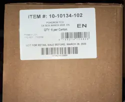 Pokemon TCG Hop's Zacian ex COLLECTION CASE Factory Sealed 6 Boxes - Image 1