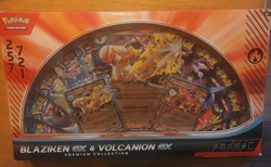 Pokemon TCG: Blaziken ex & Volcanion ex Premium Collection - 2025 Amazon Holiday - Image 1