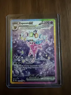 Pokemon Trading Card Game (TCG) card, the Espeon ex ( Rare, card number 155/131) - Image 1
