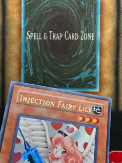 Yugioh Injection Fairy Lily DB2-EN171 Ultra Rare LP - Image 2