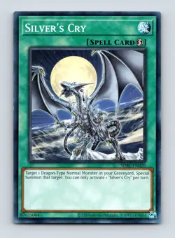 Silver's Cry Common Structure Deck: Saga of Blue-Eyes White Dragon SDBE-EN020 NM - Image 1